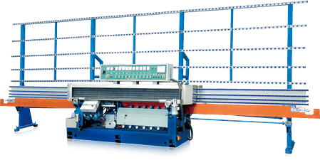 SAE10A Automatic Glass Mitering Machine with PLC and Touch Panel Display